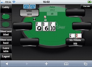 Switch Poker review screen